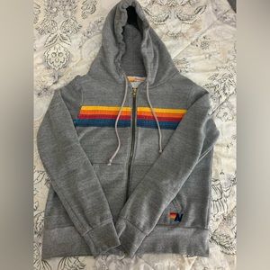 Aviator National Zip Up Sweatshirt